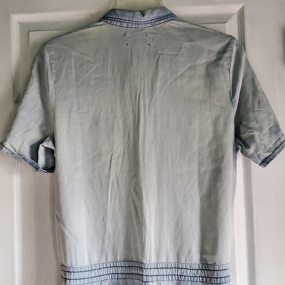 Lou & Grey Jean Jumpsuit EUC - Picture 10 of 12